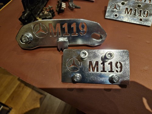 Mercedes m119 custom crank - mercedes,