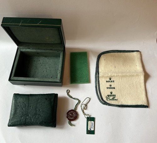 Vintage rolex green leather - rolex,