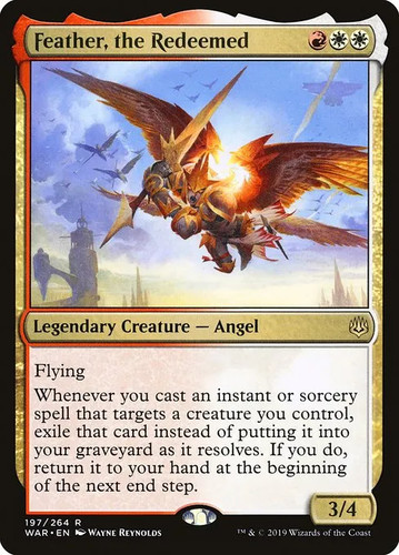 Commander deck mtg feather the - deck,