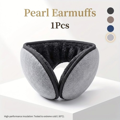 Pearl plush ear muffs winter - pearl,