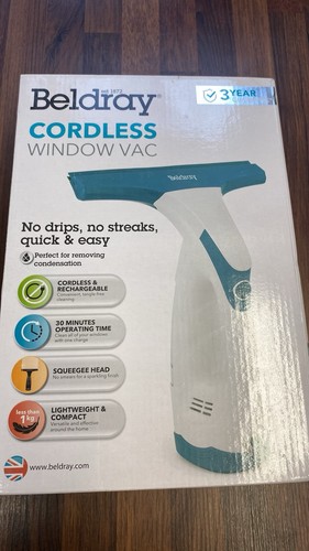 Beldray window vac cordless - beldray,