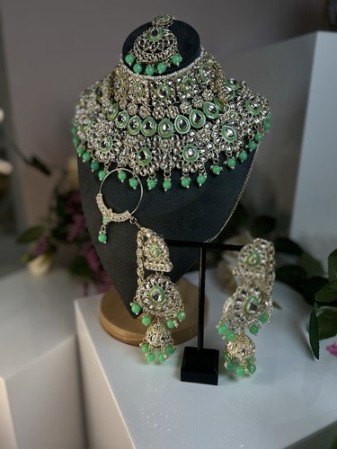 Indian pakistani jewellery set - indian,