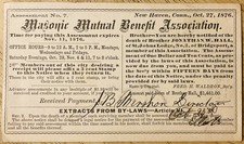 1876 postal card - card~, new