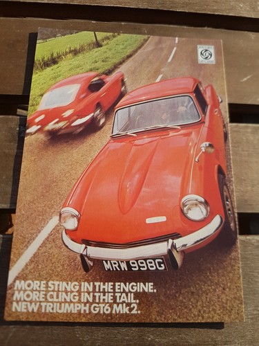 New triumph gt6 1968 more - mk, 2