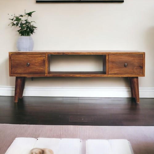 Classic chestnut stand - tv,