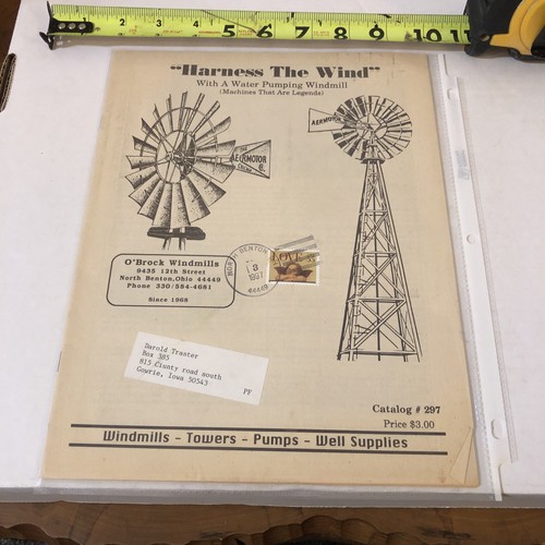 Harness the wind water pumping - water,