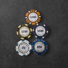 Monte Carlo Smooth Poker Chips