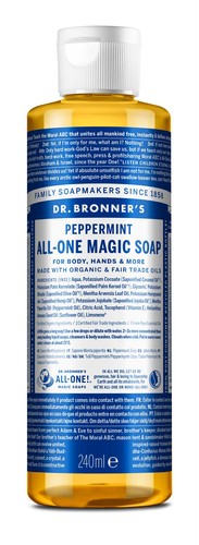 Bronner peppermint all - dr,