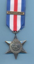 THE FRANCE AND GERMANY STAR WITH ATLANTIC CLASP.FULL SIZE MEDAL