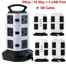 Socket Tower Mains Power