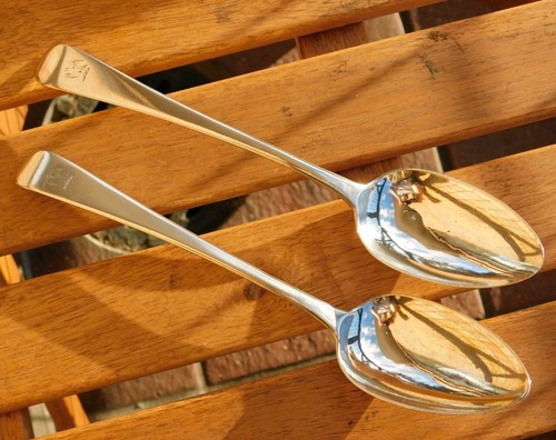 Pair antique sterling silver - antique,