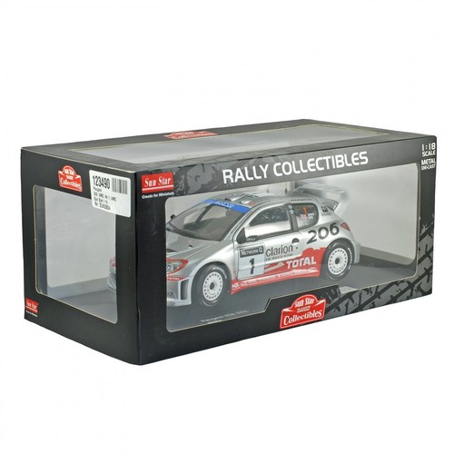 Sunstar peugeot 206 - 1:18,