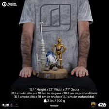 Iron Studios C-3PO and R2-D2 Deluxe - Star Wars - Art Scale 1/10 Statue