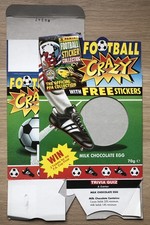 An Empty Panini Sticker Retail Box Football Crazy PFA Collection 1997