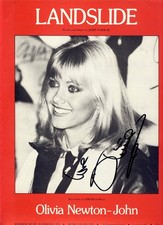 OLIVIA NEWTON - JOHN SIGNED "