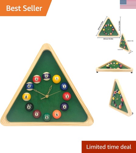 Billiard art clock - billiard,