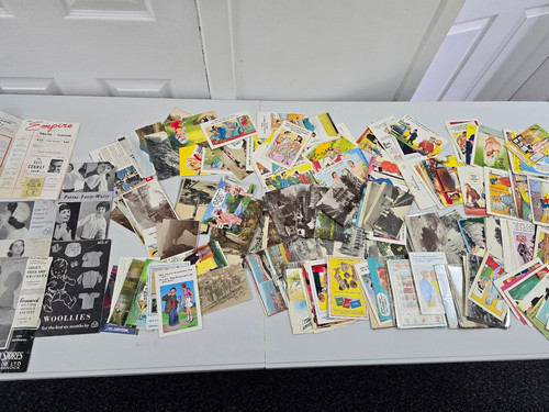 Large vintage postcard job - postcard, lot