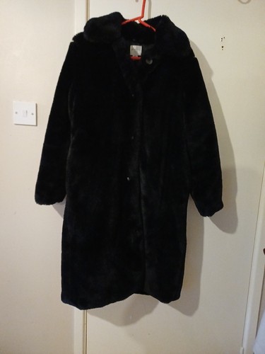 Faux fur coat - faux,