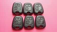 GENUINE PEUGEOT/CITROEN VALEO 2 BUTTON REMOTE KEY FOB TOP CASE - SOME USED WEAR