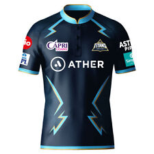 GUJARAT TITANS Match Jersey, GT Player Edition Cricket Shirt, Tata IPL 2022 Navy