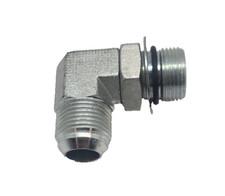 3/4 BSP  x 1.1/16 JIC Forged Positional 90° Elbow - Hydraulic Adaptor, Fitting