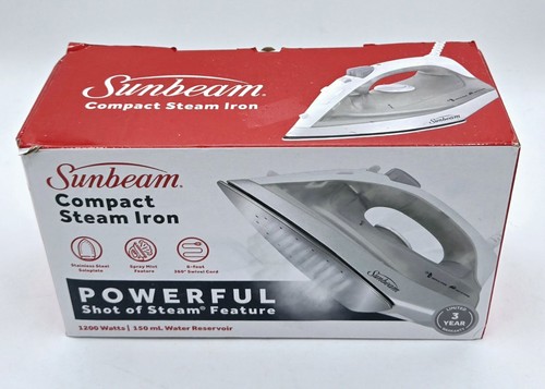 Sunbeam 1200w compact steam - 1200w,