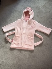 Girls Dressing Gown 1 -2  My 1st Years -embroidery Name - Lily - Pink