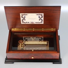 REUGE CYLINDER MUSIC BOX plays TCHAIKOVSKY Ch 3/72 HEAR IT NOW! Gorgeous!!