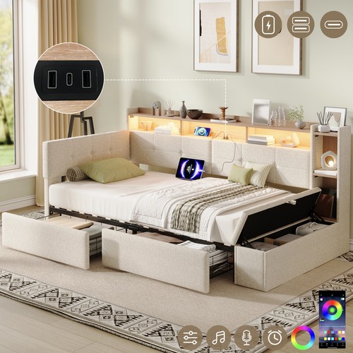 3ft single led - led, daybed