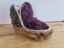 MOU MULTICOLOR SHEARLING INUIT BOOTS WOMEN'S SIZE 10