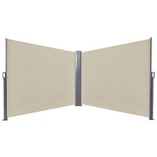Svvalka 6m x 1.6m Pull-Out Polyester Cloth Patio Side Awning Beige