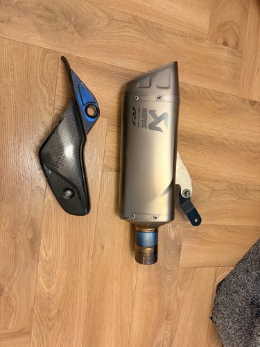 Akrapovic titanium slip - akrapovic, on