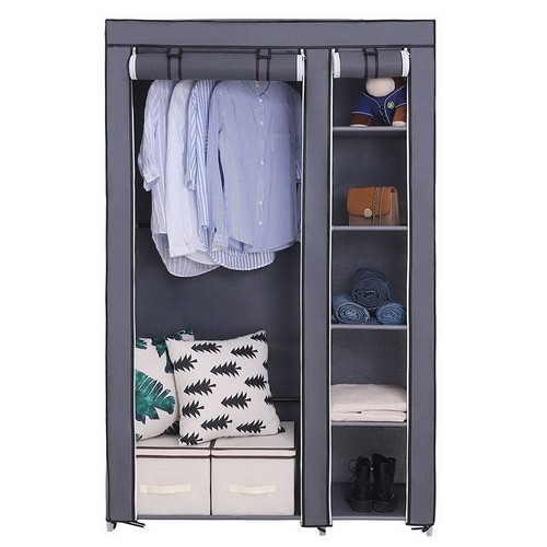 Fabric canvas wardrobe - canvas, clothes