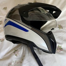 BMW Motorrad Enduro Helmet with Protective Carry Bag & Manual