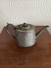 Antique Britannia Metal Teapot