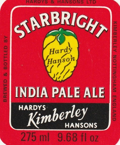 Beer bottle label hardys - beer,