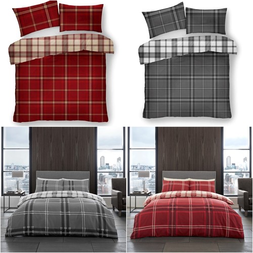 Bardsley check duvet cover - check,
