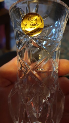 Crystal vase - crystal,