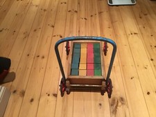 Vintage baby walker with - baby,