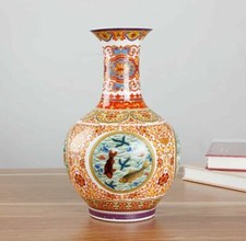 Jingdezhen Enamel Ceramic Vase