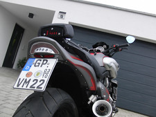 For Yamaha Vmax 1700, License Plate Holder for with Accessories M8 Thread