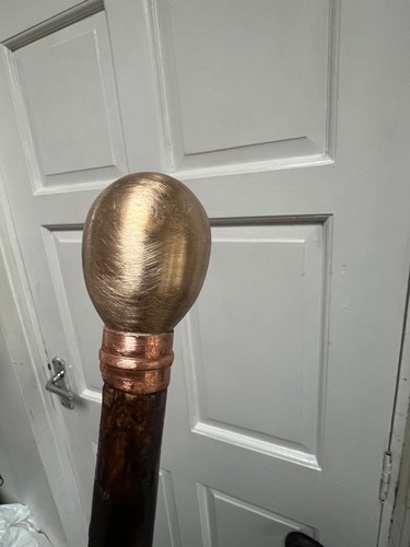 Hazel wood walking stick - hazel,