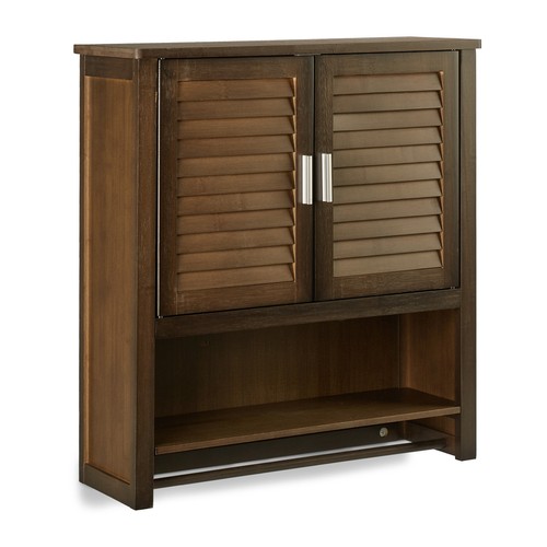 Wall cabinet brown - , hanging