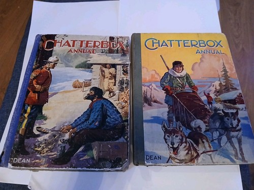 Vintage chatterbox annuals - chatterbox,