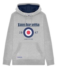 Lambretta Mens Grey Logo