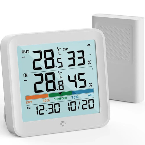 Weather station indoor outdoor - indoor,