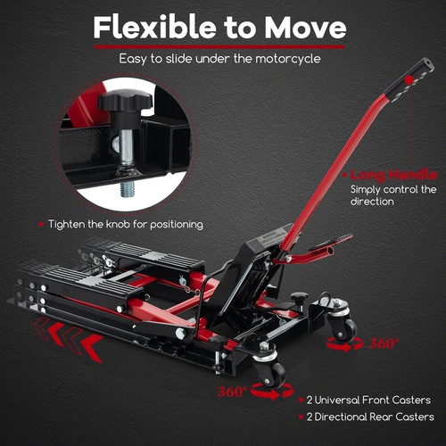 Motorcycle hoist 4 - hoist, w/