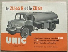 UNIC ZU65R & ZU81 TRUCKS Sales