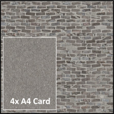 Model railway paper sheets - railway,