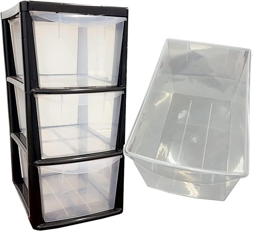 Medium black home office - black,